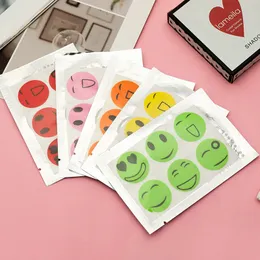 Cute Mosquito Repellent Patch Leende Face Typ Drive Midge Mosquito Killer Anti Mosquito Repeller Sticker för Baby Kidshot Sale