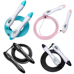 Jump Ropes Unisex LCD 디지털 디스플레이 건너 뛰기 로프 피트니스 훈련 칼로리 카운터