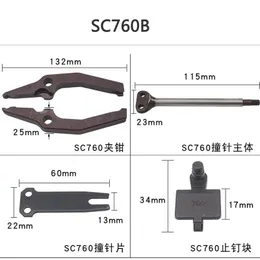 공압 도구 공기 C 링 도구 못 놓기 SC760B 플라이어 총 수리 부품 유지 보수 액세서리 클램프 코일 스프링 핀 O- 링