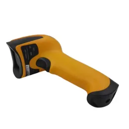 Laser Bar Code Scanner Newest Black/Yellow Visible Laser Diode 650nm Antiknock design USB Handheld Barcode Reader for POS PC