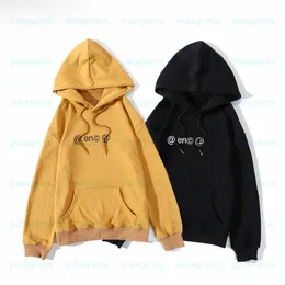 Mode casual mens hoodies hooded män enkelt stil brev tryck tröja man streetwear pullover sweatshirts storlek m-2xl