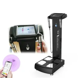 2019 Vertical Auto body elements analysis manual weighing scales Beauty care weight loss body composition analyzer
