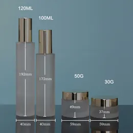 중국은 로션에 대한 고급 재단 유리 병 30ML를 만들어 펌프 헤드 스프레이