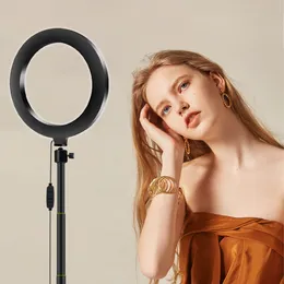 Ny 20cm LED Makeup Lamp Ringlight för skönhet av selfie video på YouTube Tiktok Ringljus för fotografisk belysning av fotostudio