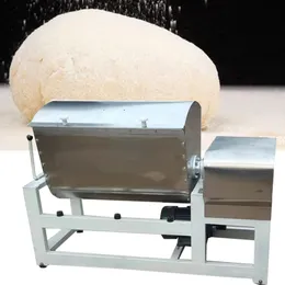 2020 Fabrikspris Kommersiell 100kg Vete Mjöl Spiral Bröd Pizza Deg Mixer Kneader Kneading Machine 3000W