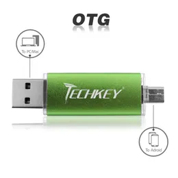 الهاتف الذكي OTG USB فلاش حملة 32GB 16GB 8GB 4GB Pendrive اللوحي PC القلم محرك ذاكرة الذاكرة عصا Micro USB 2.0 لسامسونج الهاتف المحمول