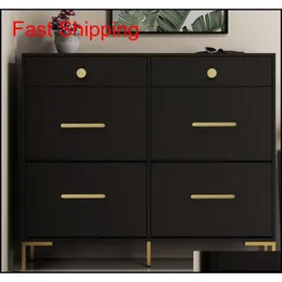 Modern Katı Pirinç Mutfak Dolabı Topuzlar ve Kolları Altın Çekmece Dresser Çeker Dolap Koğuşu Qylild DH_SELLER2010