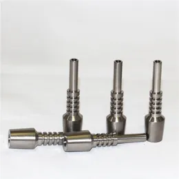 Handverktyg GR2 Domely Titanium Nail Quartz Tips Ceramic 10 14 18mm Fit Nectar Joint Tip Glass Pipe