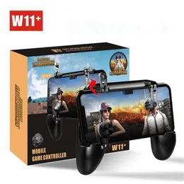 W11+ PUBG Mobile Gamepad Controller PUBG Wireless Joystick Game Shooter Controller for iPhone Android Samsung Phone