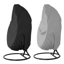 Disposable täcker uteplats hängande stol dammkåpa korg ägg swing justerbar vattentätt resistent för uteservering