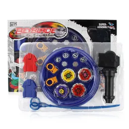 Ny Spot Beyblades Burst Set Toys Bayblade Launcher Beyblades Arena BlayBlade Metal Fusion 4D med launcher Bey Blade Blade Toy X0102