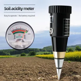 미터 2in1 휴대용 토양 수분 및 pH 테스터 산도 습도 미터 정원 분석기 화분 농작물 심기 도구