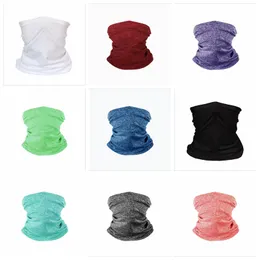 Cycling Masks Magic Scarf Winter Warm Bandanas Multi-functional Scarves Breathable Neckchief Can Insert PM 2.5 Filter Masks 12 Style XXTL01