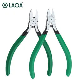 LAOA 5 Inch Electrical Scissors Cr-V Diagonal Pliers Iron Wire Copper Wire Cutters With Labor-saved Spring Y200321