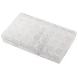 28 kraty Nail Art Storage Box Demontowalny Diament Malowanie Pojemnik Akcesoria Cross Stitch Przypadki Biżuteria Organizator