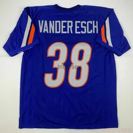 CHEAP CUSTOM New LEIGHTON VANDER ESCH Boise State College Custom Stitched Football Jersey XL STITCHED ADD ANY NAME NUMBER