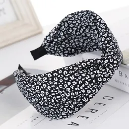 2020 Hot Sale All-match Trend Little Leopard Point Hair Band Korean Simple Girl Hair Band Side Headband