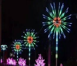 LED Fireworks Light Рождественская елка Свет 20 шт. Отрасли 2 м Высота Водонепроницаемая IP65 Наружное Использование Падение Доставка Изменение цвета