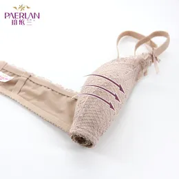 PAERLAN Small Breast Seamless Push Up Sexy Lace Floral Unlined Balconette  Bra Wire Free Retractable Chest Adjustable Upper Underwear Women 3/4 Cup  LJ200821 From Luo02, $14.66