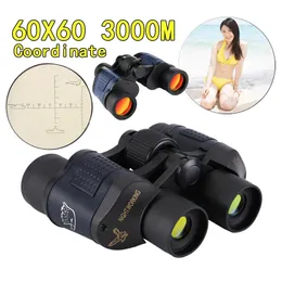 準備ができている60x60 3000M OurDoor Waterfoof Telescope High Power Definition Binoculos Dightulos Hunting Hunting Thermal Binoculars Monocular Telescopio for Camp Travel Play