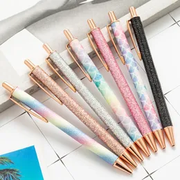 Ballpoints Moda Design Kreatywny Pióro Papiernicze Długopisy Stylus Długopis Dotykowy Pióro Oisty Czarny Wkład Siąglica Pen Zyy287