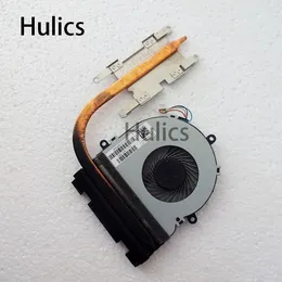 Almofadas de resfriamento de laptop hulics originais para 15-BS 250 G6 Série CPU Heatsink Fan 924975-001 AT2040020K0 925012-001 DC28000JL001