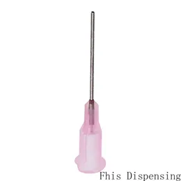 20G 1 Inch W/ISO Standard Precision Passivated S.S Dispense Tip with PP Safetylok Hub Glue Dispensing Needle Tips