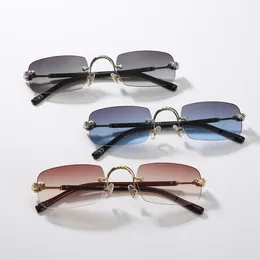 2022 trend mode rimls solglasögon mode metall whole glass bläck för män Accsori square vintage gafas de sol
