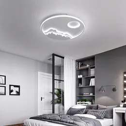 Moda moderna luz de teto LED para sala de estar sala de jantar superfície montagem cozinha casa iluminação lâmpadas lamparas de tecefo rw493