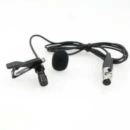 mikrofonu New Lavalier Microphone For 4 Pin Mini XLR Lapel wireless Body-Pack Transmitter