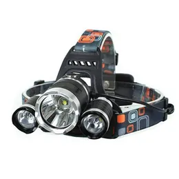 LW-5000 3*LED 10W 3-Mode 5000LM White Light Headlamp Black for Outdoor Activities, Camping, Traveling, Hiking, Fishing Lighting Fixture