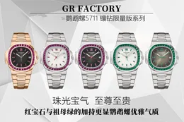 GR Montre De Luxe Herrenuhren 40 mm 324SC automatisches mechanisches Uhrwerk Stahlgehäuse Diamantuhr Uhren Armbanduhren wasserdicht