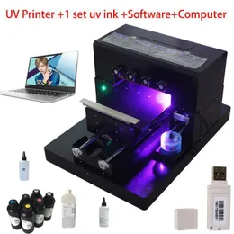 Printers OYfame A3 Size UV Printer Digital DIY Phone Cove Printing Machine For Case Glass Metal TPU Acrylic With Ink1