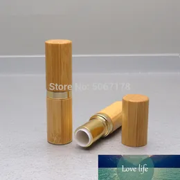 50 pcs 12.1mm Bambu Batom Vazio Tubos Recarregáveis ​​DIY Lip Babador Bálsamo Tubo De Bálsamo Recipientes Cosméticos Ferramenta Acessórios