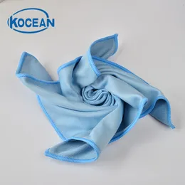 12 шт. Microfiber Стеклянное полотенце Уолкового стекла Очистка Очистки Очки Полотенца Быстрая Сушка Прочная стеклянная Ткань 201021