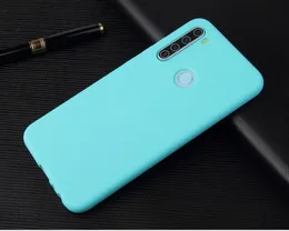 Fodral för Xiaomi RedMi Note 8 8T Candy Colors Soft Silicon TPU Väska till RedMi Note8 8T Matte Candy Fodral Not 8 8t Back Cover