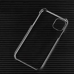 Przypadki telefoniczne dla iPhone 11 12 13 Mini Pro Max Ultra Cienki Slim Przezroczysty PC Hard Case Crystal Clear Plastic Shell Cover dla Samsung S20