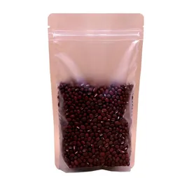 10*15cm, 200 X Stand up Clear plastic bag-high lucency cookie/aromatic bead poly zipper pouch reopenable, clarity rice