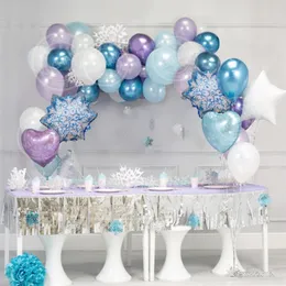 35PCS Ice Girl Balon Zestaw girland