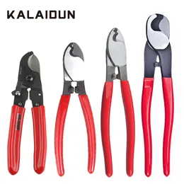 KALAIDUN Wire Cutter Stripper Tool Pliers Set Multitool Cable Cutting Crimping Plier CR-V Side Snips For Electrician Hand Tools Y200321