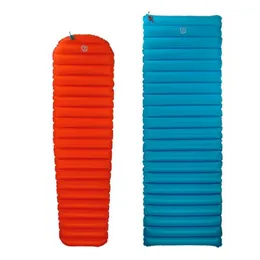 JR Gear R3.0 R5.0 Ultralight Primaloft Materac Nadmuchiwane Odporność na wilgoć TPU Outdoor Camping Namiot Materac Lata Air Materac Q0109