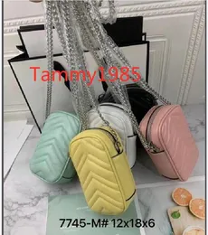 New Style 10 Colors Women Handbags Bold Chain Counter Counter Facs Crossbody Mini Soho Bag Disco Messenger Bage