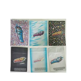holographic bag Burzt hologram inside plastic bags major league kush rush with child resistance mylar bag