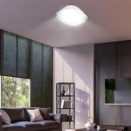 85-265V LED Ceiling Light Square Shape Lights Living Room Bedroom Lamp Stepless Dimming(18W) High bright premium Lights