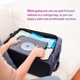 Storage Bags UV Light Sanitizer Bag Collapsible 2 In 1 Ozone Ultraviolet Disinfection With LCD Display 360S Timer Large Capacity