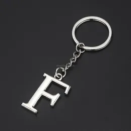 26 PORTUGUÊS INICIAL CHAVE CHAVE METAL letra letter keychain bolsa pendura jóias de moda e arenoso