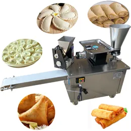 latest hot full automatic chinese dumpling machine/samosa making machine/empanada making machine gyoza forming machine4800pcs/h