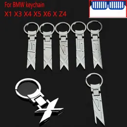 Keychains For X1 X3 X4 X5 X6 Z4 E84 F48 E83 F25 G01 F26 G06 E53 E70 F15 G05 F16 E71 Performance 3D Metal Car Keychain Keyring Pendant1