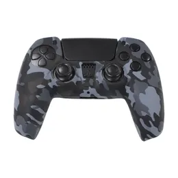 4 Camouflage Colors Soft Protective Cover Silicone Case Skin for Playstation 5 PS5 controller Gamepad Protector Anti-Slip Cap