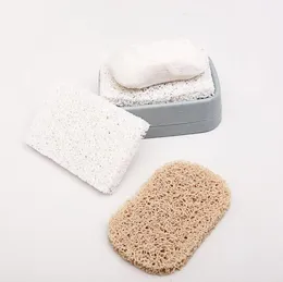 Bar Tvålfat Självtillbehör Tvålbesparande Pads Icke-Slip Soap Dish Holders för badrum, Kök, Tub, RV ZYY85